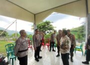 Kapolres Bima Kota Pantau Rekap Suara PPK di Kecamatan Lambitu Kabupaten Bima
