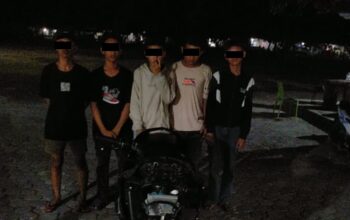 Nekat Balap Liar di Jalan Sukarno Hatta Lombok Barat, 5 Pelajar Diciduk Polisi