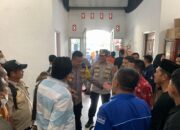 Kapolres Bima Kota Pantau Rapat Pleno Rekapitulasi Tingkat Kota Bima di Gedung KPU Kota Bima