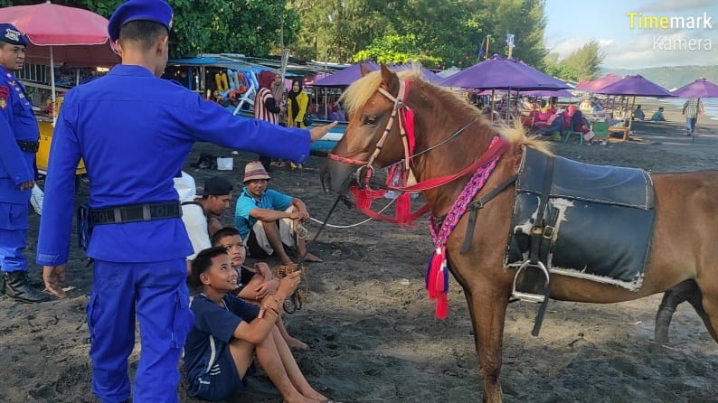 Keamanan Pesisir Lombok Barat Tetap Aman Berkat Satpolairud Polres Lombok Barat