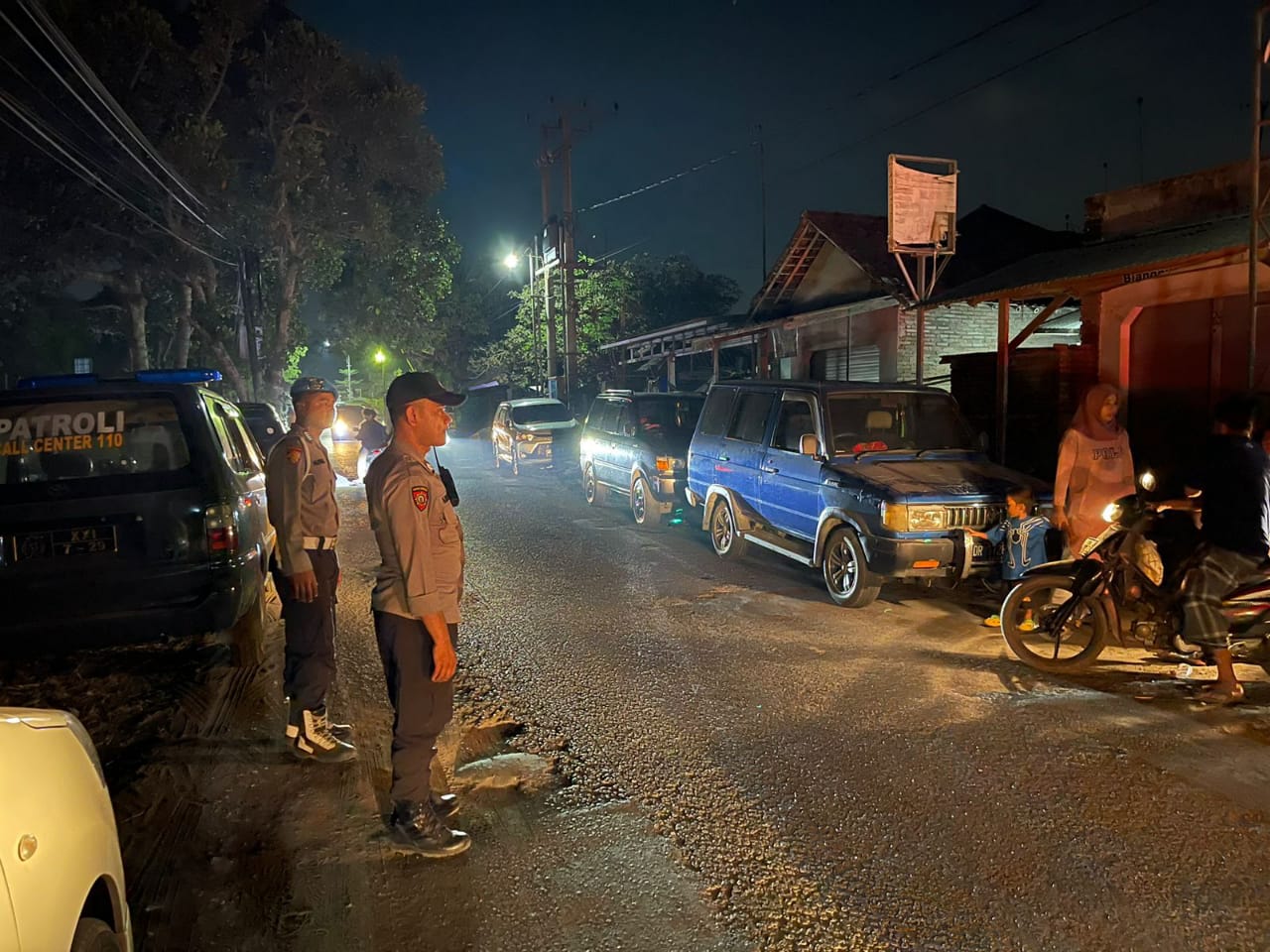 Patroli Intensif Polsek Kuripan Tekan Kejahatan 3C di Lombok Barat