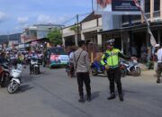 Polres Sumbawa Barat Amankan Rapat Pleno KPU Kabupaten Sumbawa Barat