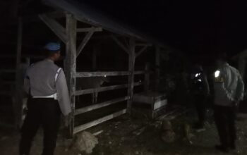 Patroli Humanis Polsek Sekotong Warga Dusun Empol Merasa Aman