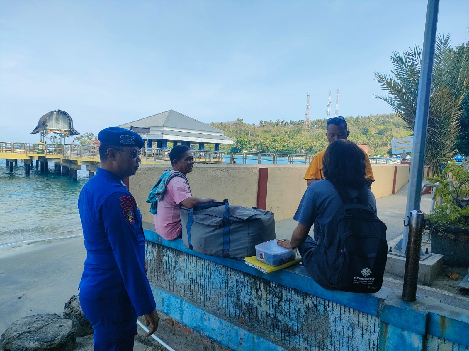 Polairud Polres Lombok Barat Gelar Patroli Rutin untuk Menjaga Keamanan Pantai dan Laut