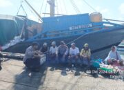 Polsek Kawasan Pelabuhan Laut Bima Gelar Patroli Rutin di Area Dermaga Pelabuhan