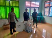 Polres Loteng Kawal Dan Amankan Pendistribusian Logistik Pemilu Diluar Kotak Ke Masing-Masing PPK.