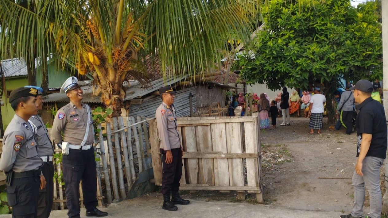 Aparat Polres Lombok Barat Pastikan Kampanye Calon Bupati Berjalan Aman