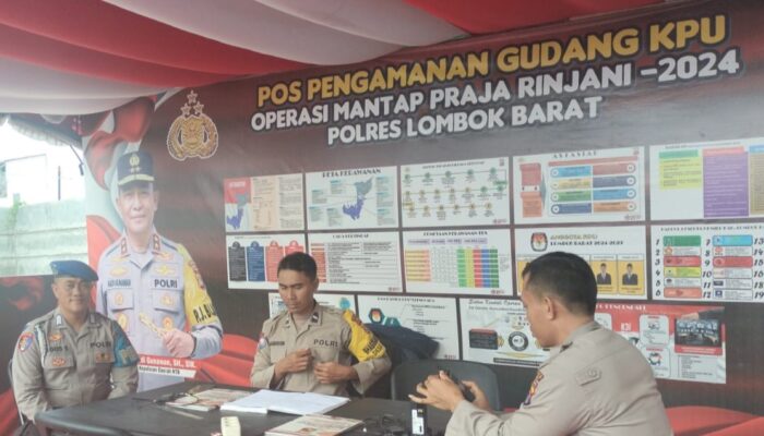 Polres Lombok Barat Perketat Pengamanan Pilkada 2024 dengan Pengecekan Personil