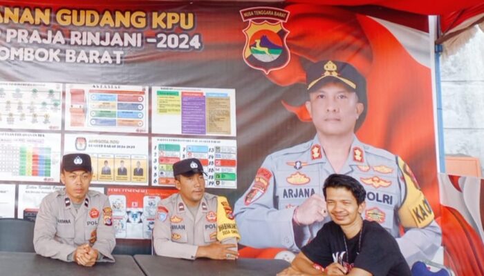 Gudang KPU Lombok Barat Dijaga 24 Jam Menjelang Pilkada 2024