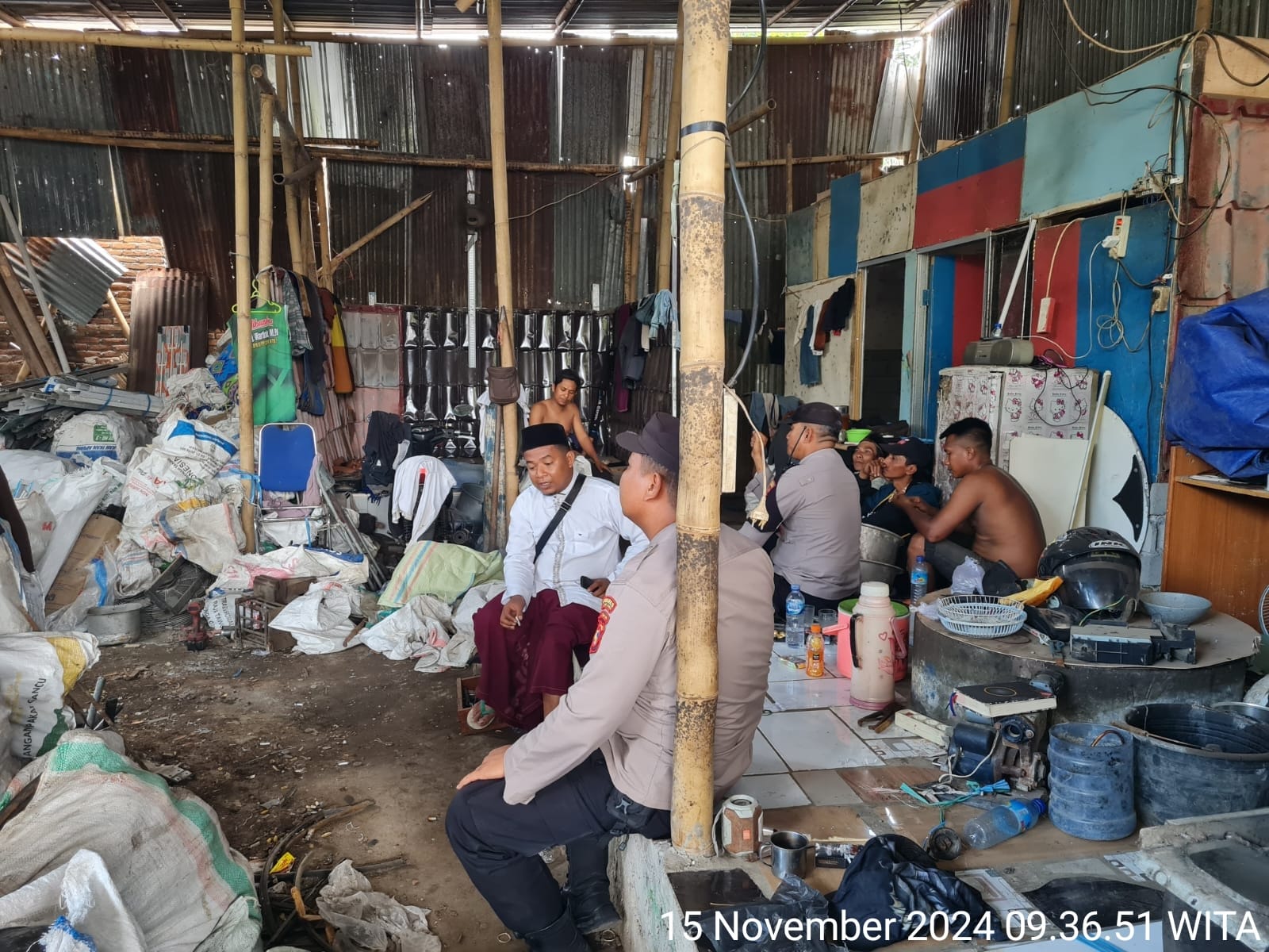 Kamtibmas Tertib, Patroli Dialogis Cooling System Polsek Kediri di Lombok Barat