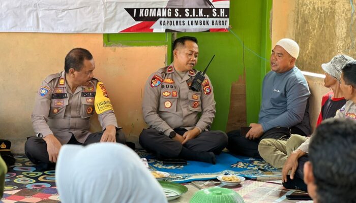 Jumat Curhat Polres Lombok Barat: Warga Karang Bangkat Sampaikan Keluhan & Harapan