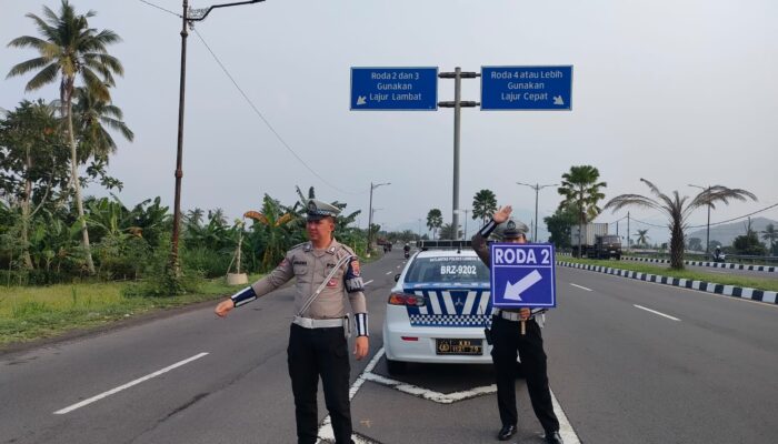 Operasi Mantap Praja Rinjani 2024: Pengaturan Lalu Lintas di Dua Underpass Lombok Barat