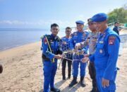 Lestarikan Laut NTB, Polairud Tanam Terumbu Karang di Sekotong