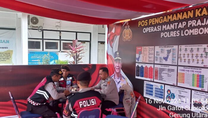 Bawaslu Aman, Polres Lombok Barat Tingkatkan Sinergi Jelang Pemilukada