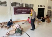 Kabag Ops Polres Sumbawa Barat Lakukan Pengecekan Pengaturan Surat Suara dan Kelengkapan TPS