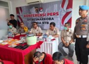 Selama Oktober 2024, Ditresnarkoba Polda NTB Ungkap 11 Kasus dan Amankan 12 Tersangka