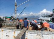 Polsek Kawasan Pelabuhan Laut Bima Laksanakan Patroli Rutin di Dermaga Pelabuhan