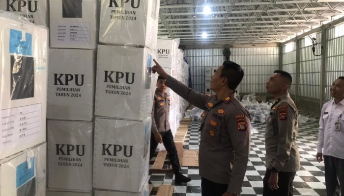 Tim Supervisi OMP Rinjani 2024 Polda NTB Atensi Pendistribusian Logistik di Bima