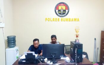 Kasi Humas Polres Sumbawa Ikuti Pelatihan Peningkatan Kemampuan PPID Polri Secara Virtual