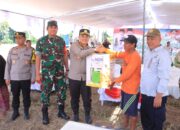 Polres Sumbawa Barat Ikuti Launching Gugus Tugas Polri Mendukung Ketahanan Pangan Secara Virtual