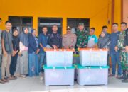 Kerja Tak Kenal Lelah, Personel Polres Bima Kota Kawal Pergeseran Logistik Pemilukada dari PPK ke KPU