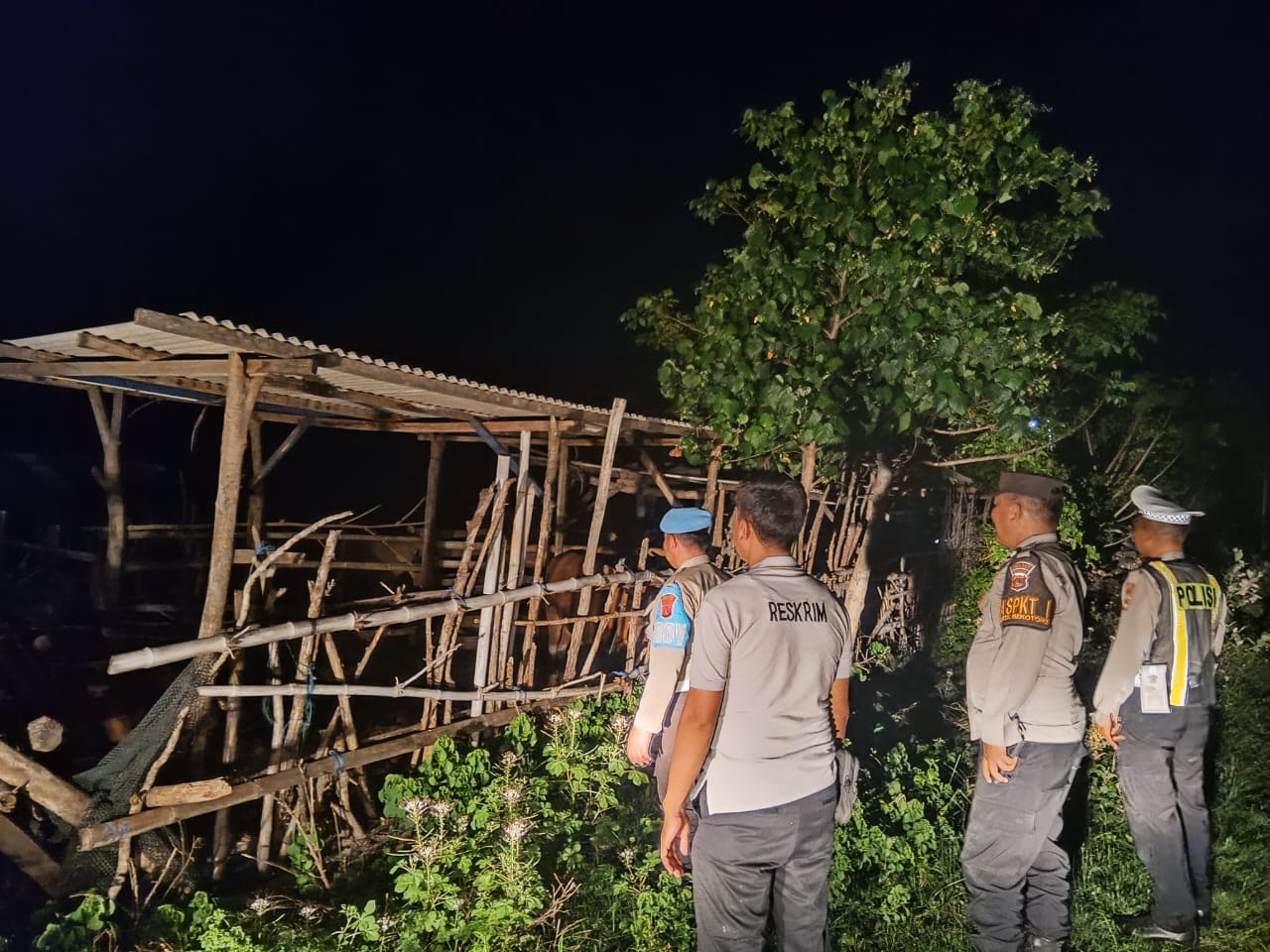 KRYD Polsek Sekotong, Jaga Keamanan di Dusun Gili Genting