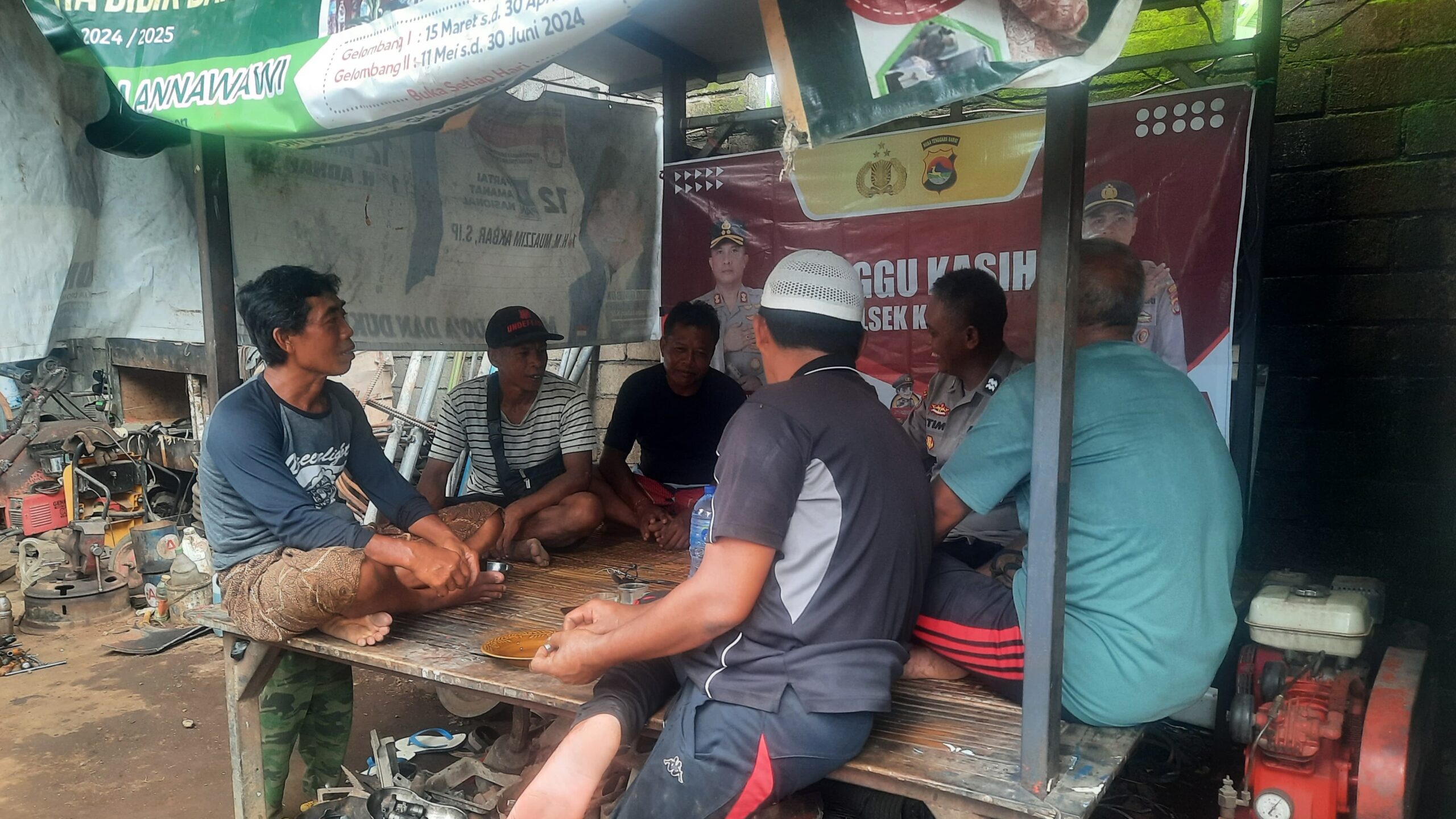 Minggu Kasih Polri, Sinergi Polri dan Komunitas Pertanian Lombok Barat