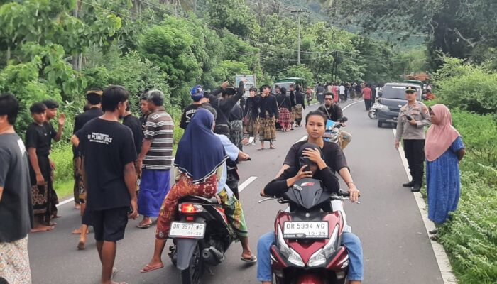 Pengamanan Ketat Polsek Sekotong Sukseskan Prosesi Nyongkolan