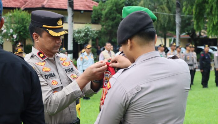 Antisipasi Lonjakan Mobilitas, Polres Lombok Barat Gelar Apel Nataru!