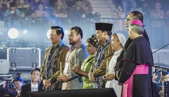 Presiden Prabowo Apresiasi TNI-Polri dalam Perayaan Natal Nasional 2024