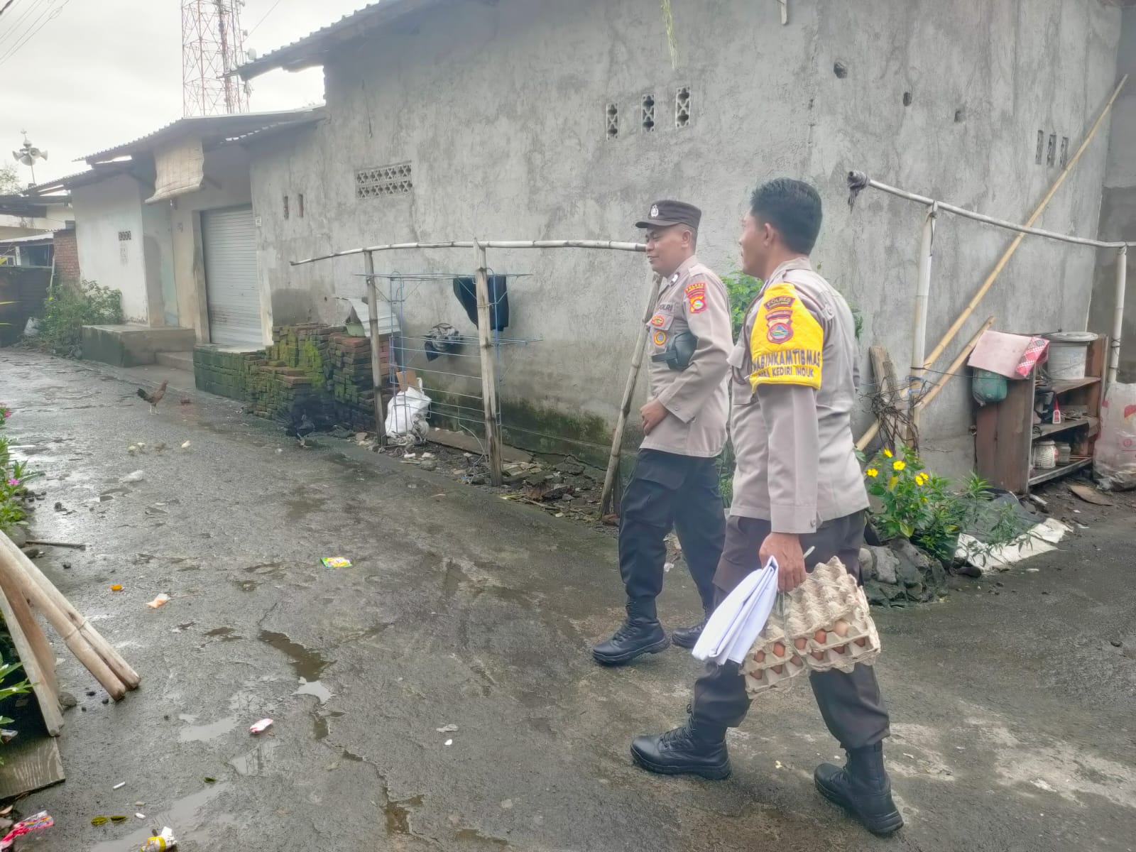 Satu Butir Telur, Harapan Besar Polisi di Kediri Gempur Stunting