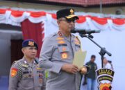 Kunker Kapolda NTB Gelar Apel Konsolidasi Pasca Pilkada Serentak di Polres Sumbawa Barat