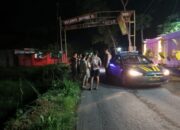 Patroli Rutin Polres Loteng Cegah Aksi Kriminalitas Pada Malam Hari.