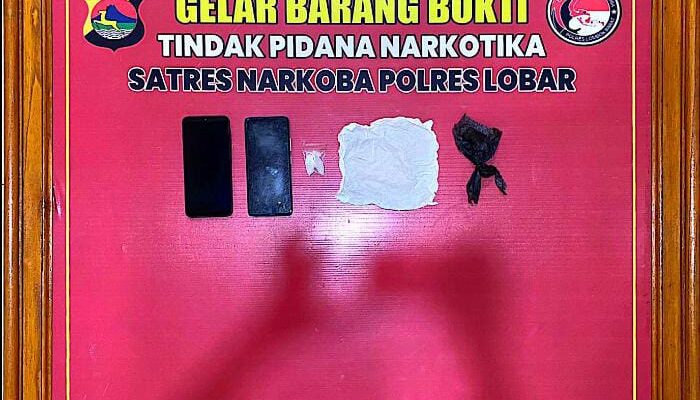 Modus Baru Peredaran Sabu Terungkap di Lombok Barat: Polisi Buru Pemasok Utama