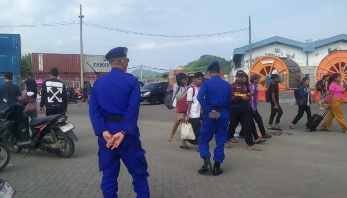 Antisipasi 3C dan Premanisme, Satpolairud Hadir di Pelabuhan Lembar