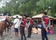 Pantai Cemara Lembar Dijaga Ketat Patroli Polisi Ciptakan Wisata Aman & Nyaman