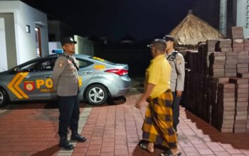 Patroli Blue Light Labuapi, Jaga Kamtibmas Pasca Pilkada dan Antisipasi Cuaca Ekstrem