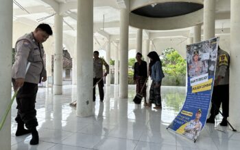 Sehat Dapat, Ibadah Dapat Polsek Lembar Rutin Gelar Bakti Religi di Tempat Ibadah