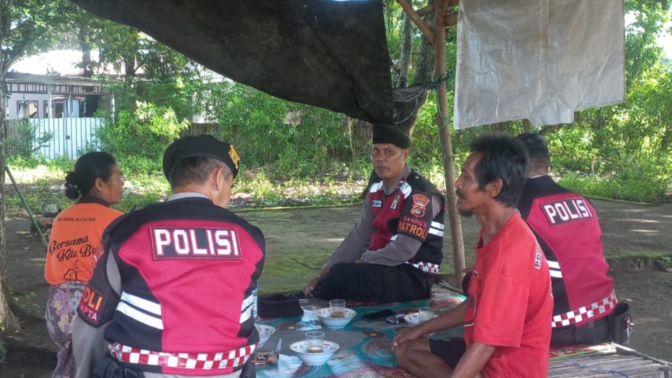 Sentuhan Humanis Polres Lombok Barat, Dialog dan KEMOS 110 Sapa Warga Sekotong