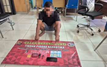 Pria jual sabu diringkus Sat Resnarkoba Polres Sumbawa Barat