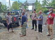 Polsek Bayan Berikan Bantuan Semen Untuk Pembangunan Masjid