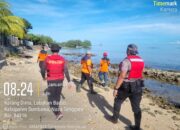 Pencarian Hari Ke-5 Anak Hilang Terseret Arus Sungai, Polres Sumbawa Bersama Tim SAR Gabungan Sisir Aliran Sungai Hingga Pantai