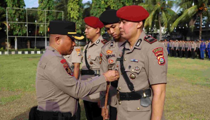 Tingkatkan Pelayanan, Polres Lombok Barat Gelar Sertijab Pejabat