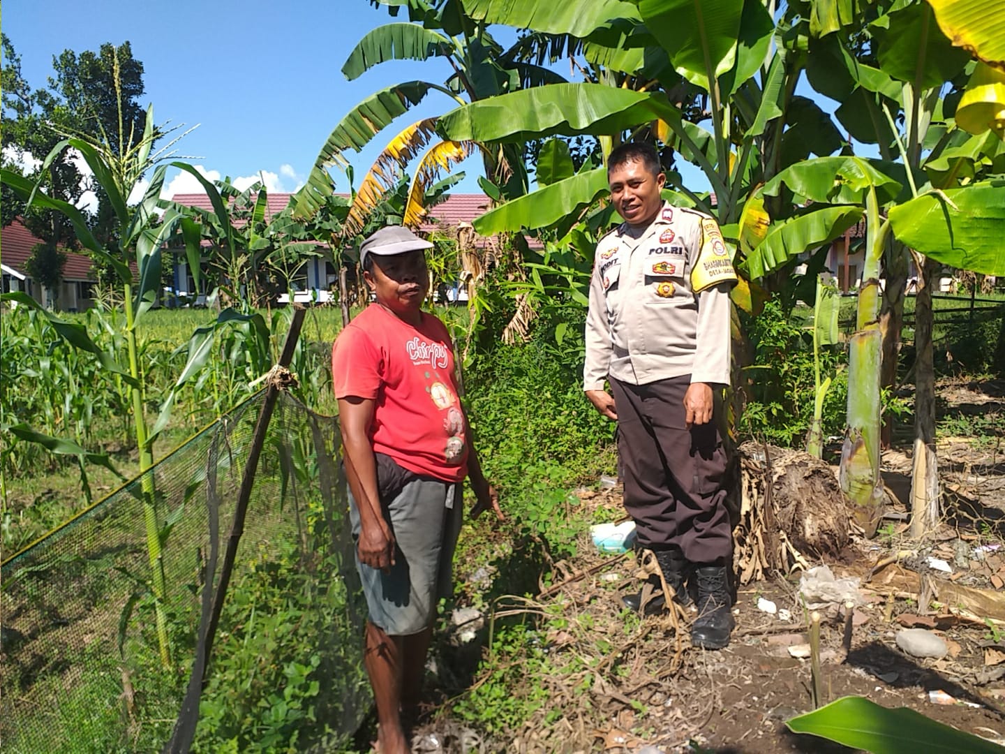 Sinergi Polri dan Warga, Polsek Kuripan Gencarkan Program Ketahanan Pangan