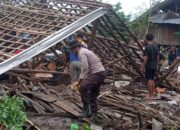 Curah Hujan Tinggi Sebabkan Banjir di Kecamatan Wera, Polsek Wera Sigap Bantu Warga