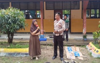 Polsek Sape Gelar Penyuluhan Hukum di SMP Negeri 1 Sape