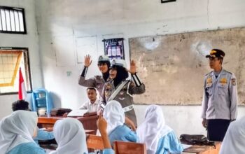 Polres Bima Kota Sampaikan Sosialisasi Ops Keselamatan di Sekolah