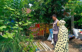 Bhabinkamtibmas Labuapi Gencar Sosialisasi Pekarangan Bergizi, Wujudkan Ketahanan Pangan Masyarakat